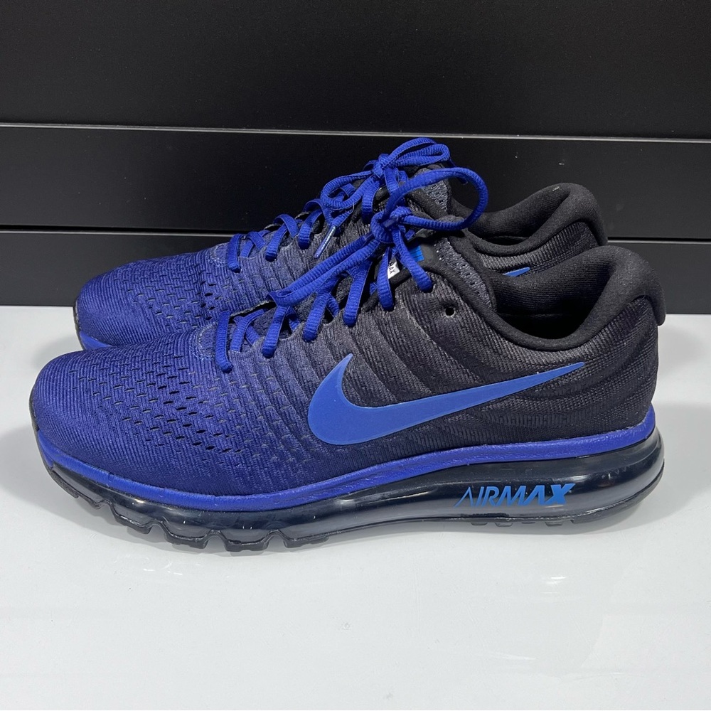 Nike Air Max 2017 Men's Size 10 Hyper Cobalt Navy Royal Blue 849559-401